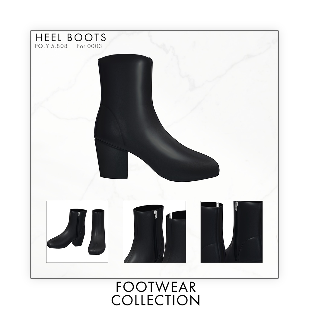 【8種セット・14アバター対応】The Footwear Collection Vol.1