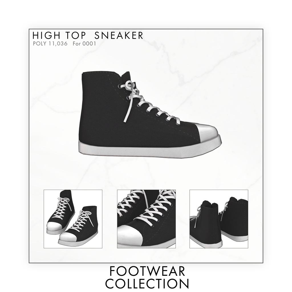 【8種セット・14アバター対応】The Footwear Collection Vol.1