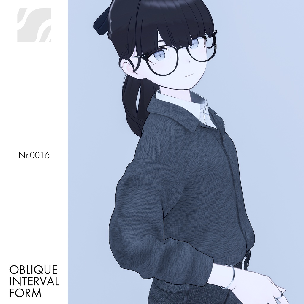 【複数アバター対応】Oblique Interval Form #0016