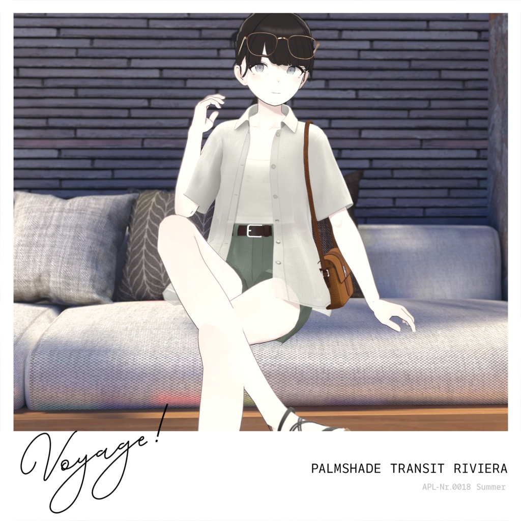 【5アバター対応】Palmshade Transit Riviera #0019