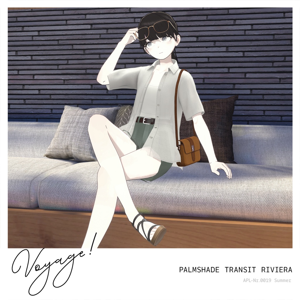 【セール中】【5アバター対応】Palmshade Transit Riviera #0019