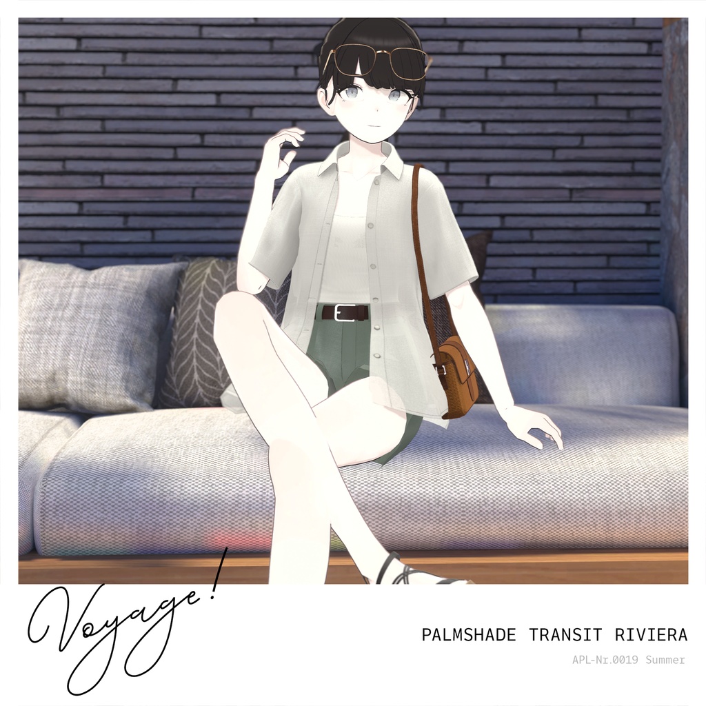 【セール中】【5アバター対応】Palmshade Transit Riviera #0019