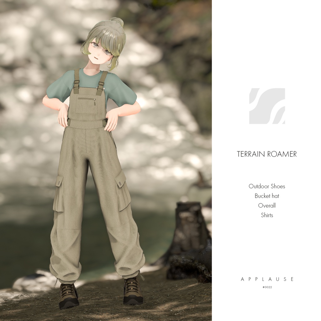 【セール中】【6アバター対応】#0022 Terrain Roamer