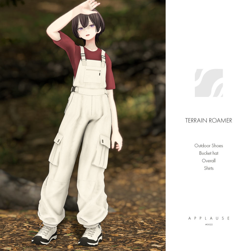 【セール中】【6アバター対応】#0022 Terrain Roamer