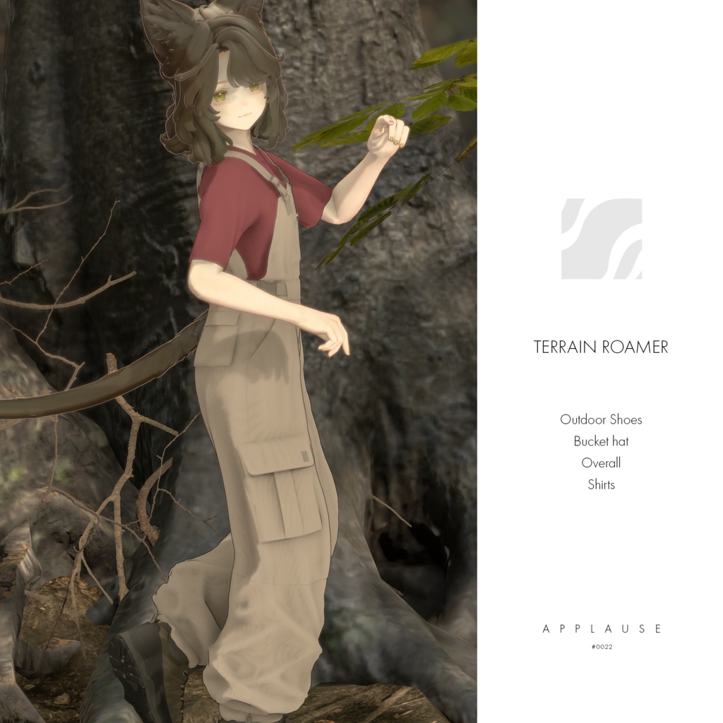 【セール中】【6アバター対応】#0022 Terrain Roamer