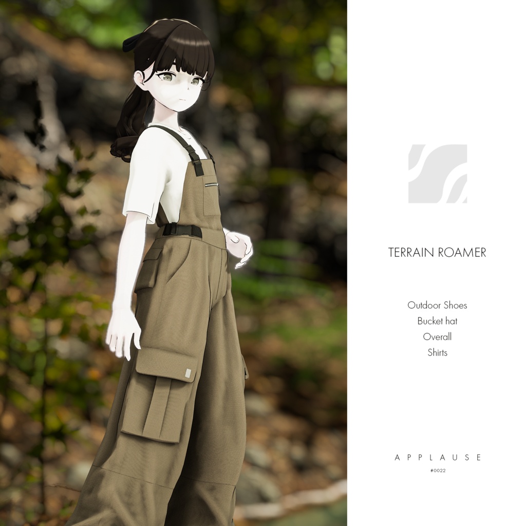 【セール中】【6アバター対応】#0022 Terrain Roamer