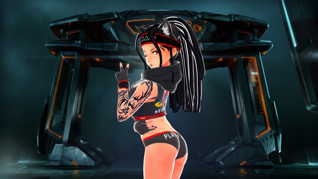 PlayStation Staff Nixia Dark