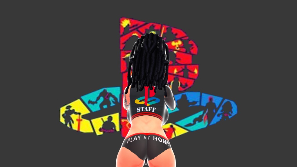 PlayStation Staff Nixia Dark