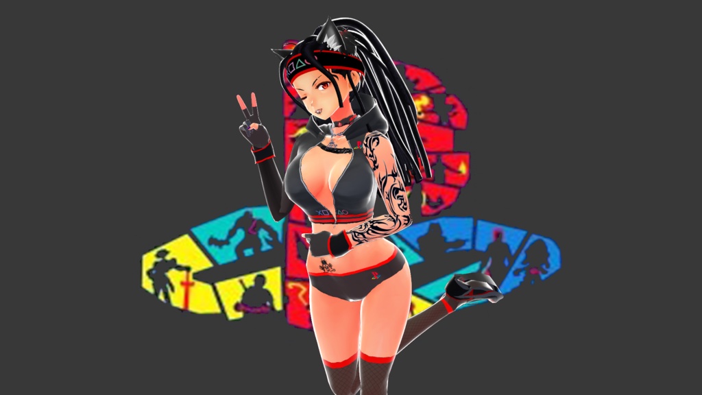 PlayStation Staff Nixia Dark