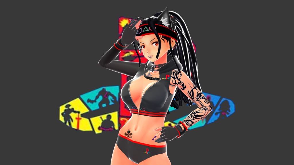 PlayStation Staff Nixia Dark