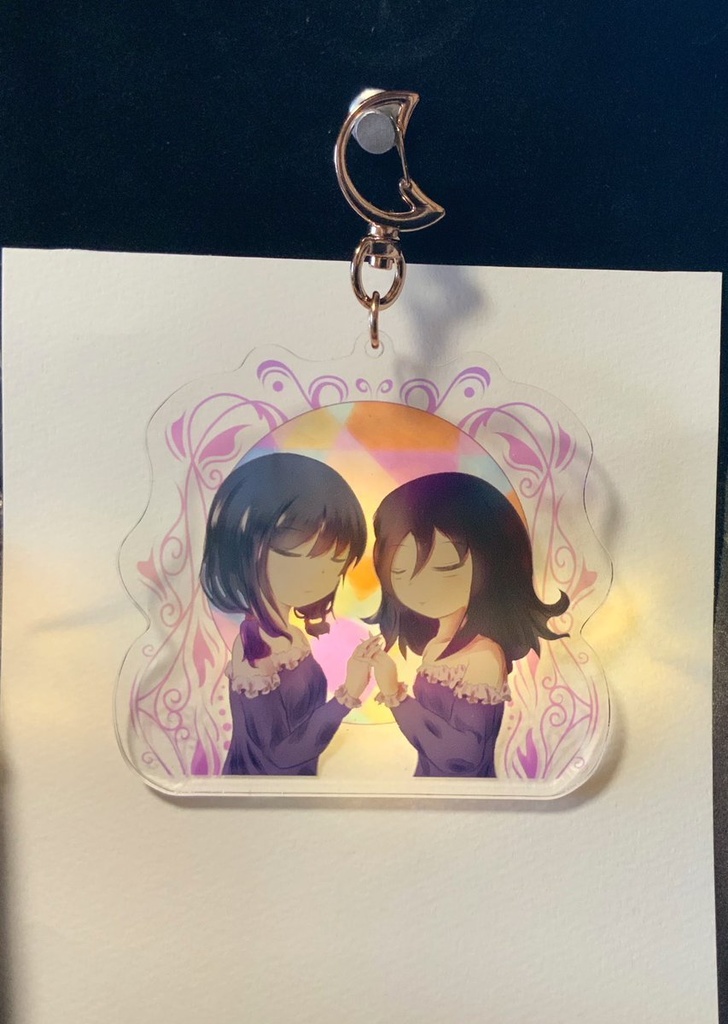 ゆりもこアクリルキーホルダー