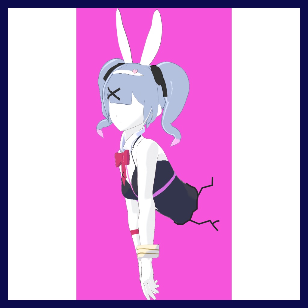 【VRoid】ラビットホール初音ミク風衣装 / Hatsune Miku "Rabbit Hole" cosplay