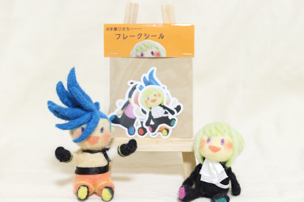 【プロメア】手乗りたちシールセット
