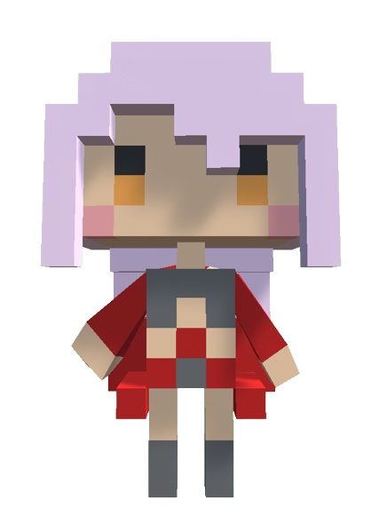 FGO3Dモデルボクセル--クロエ・フォン・アインツベルン