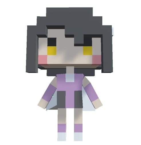 FGO3Dモデルボクセル--美遊・エーデルフェルト