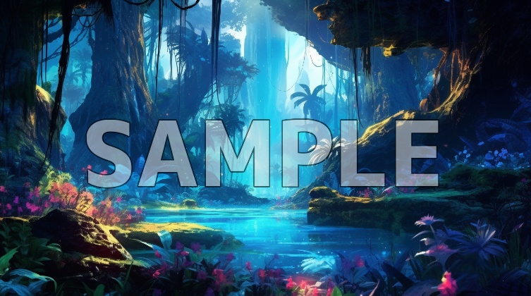 【期間限定90%オフ】背景素材-森、ジャングル(40枚)