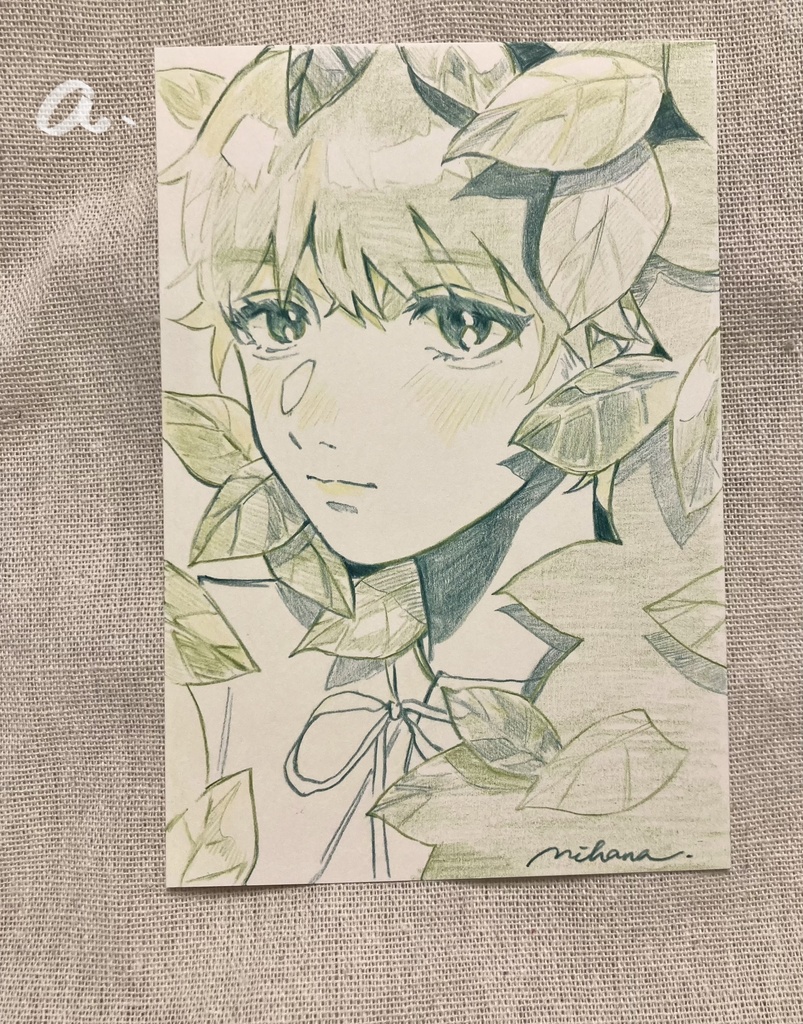 色鉛筆ドローイング