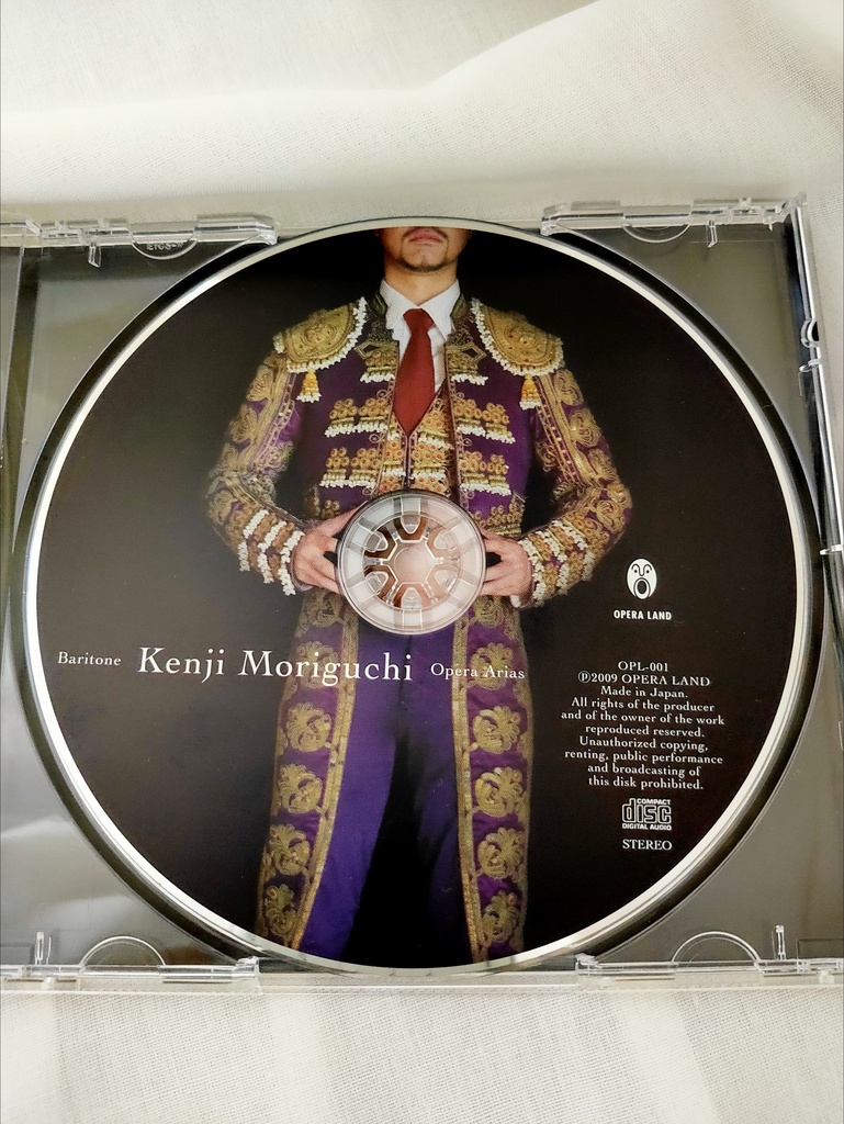 【物理CD】『オペラ・アリア集』全9曲収録