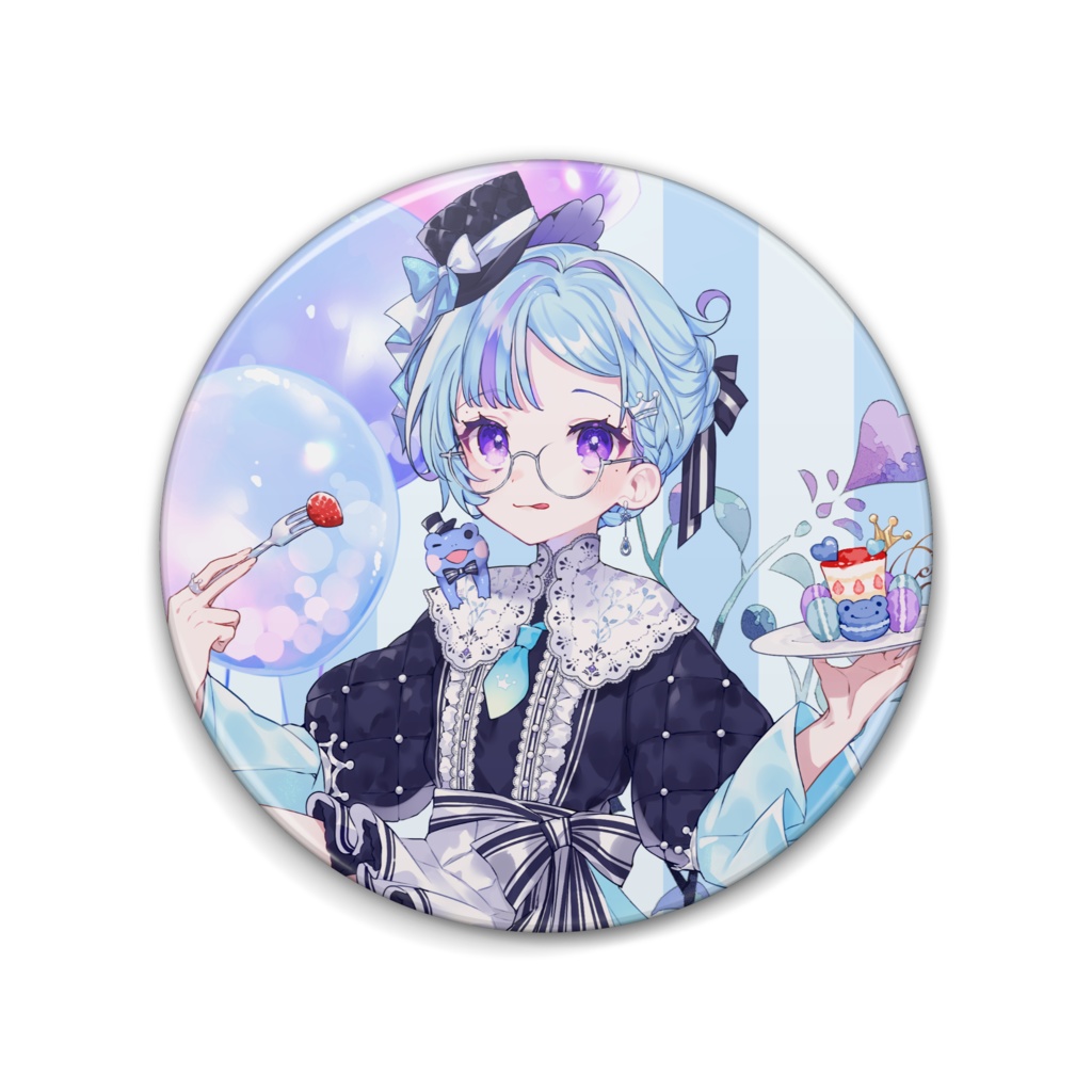 【B】生誕記念缶バッジ