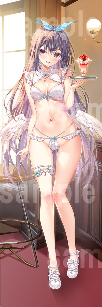 【受注生産】黒アリスちゃん天使ver等身大タペストリー