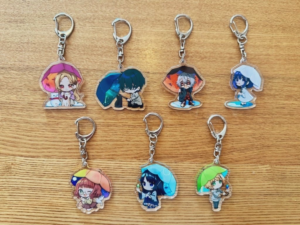 ちびキャラアクキー:夜空ちゃん