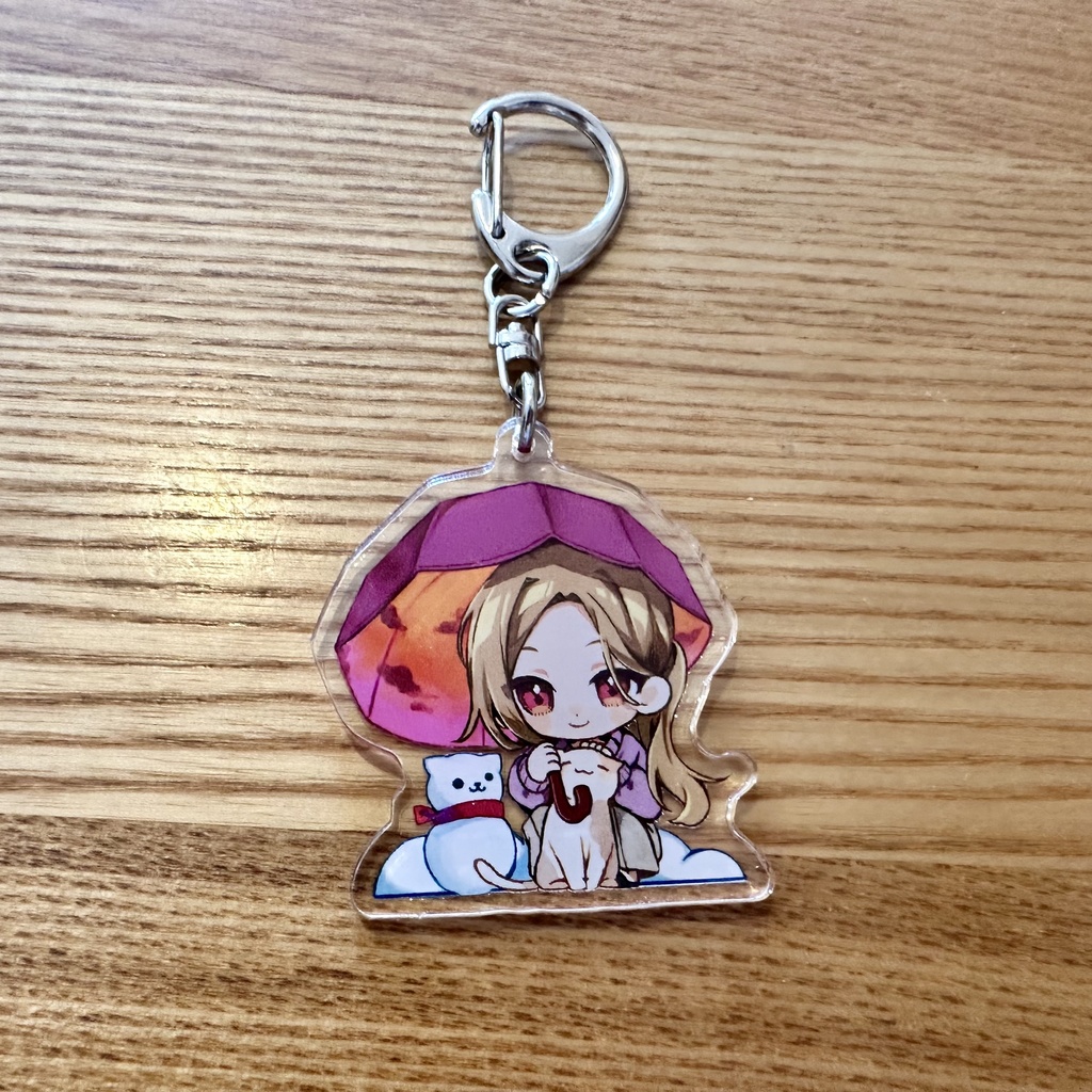 ちびキャラアクキー:夏目さん