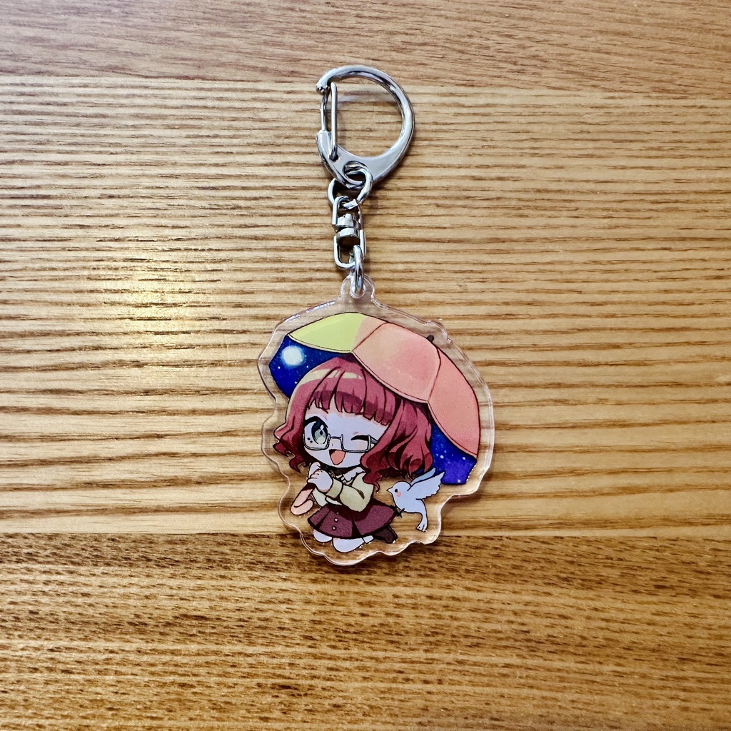 ちびキャラアクキー:あかりちゃん