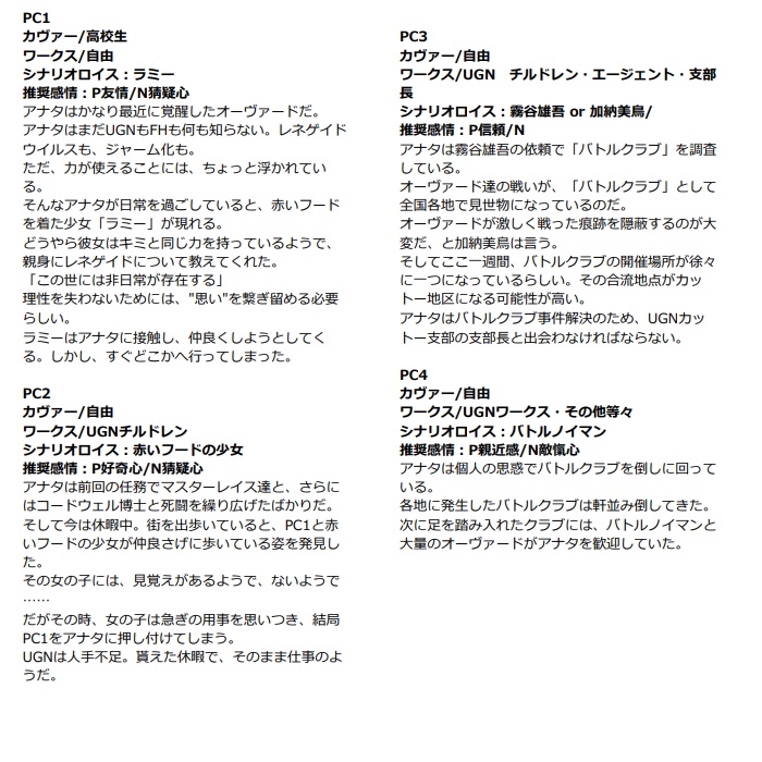 【DX3rd】バトルクラブ