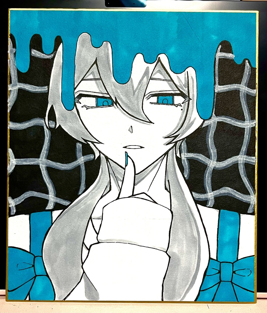 創作 原画 色紙