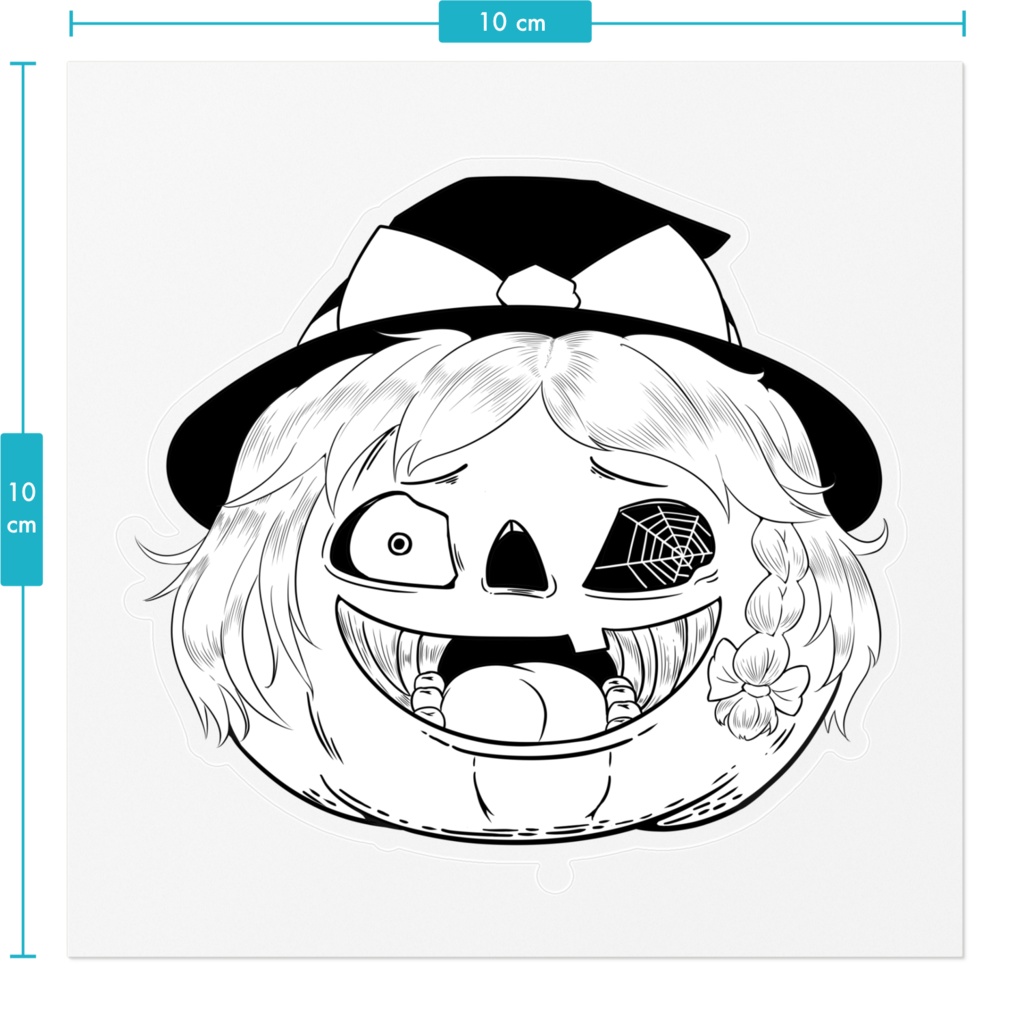 Marisa Jack-O-Lantern Sticker