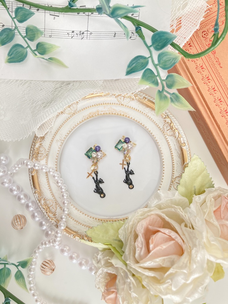 〘あんスタ〙ホラハロ / トリスタ モチーフ　イヤリング