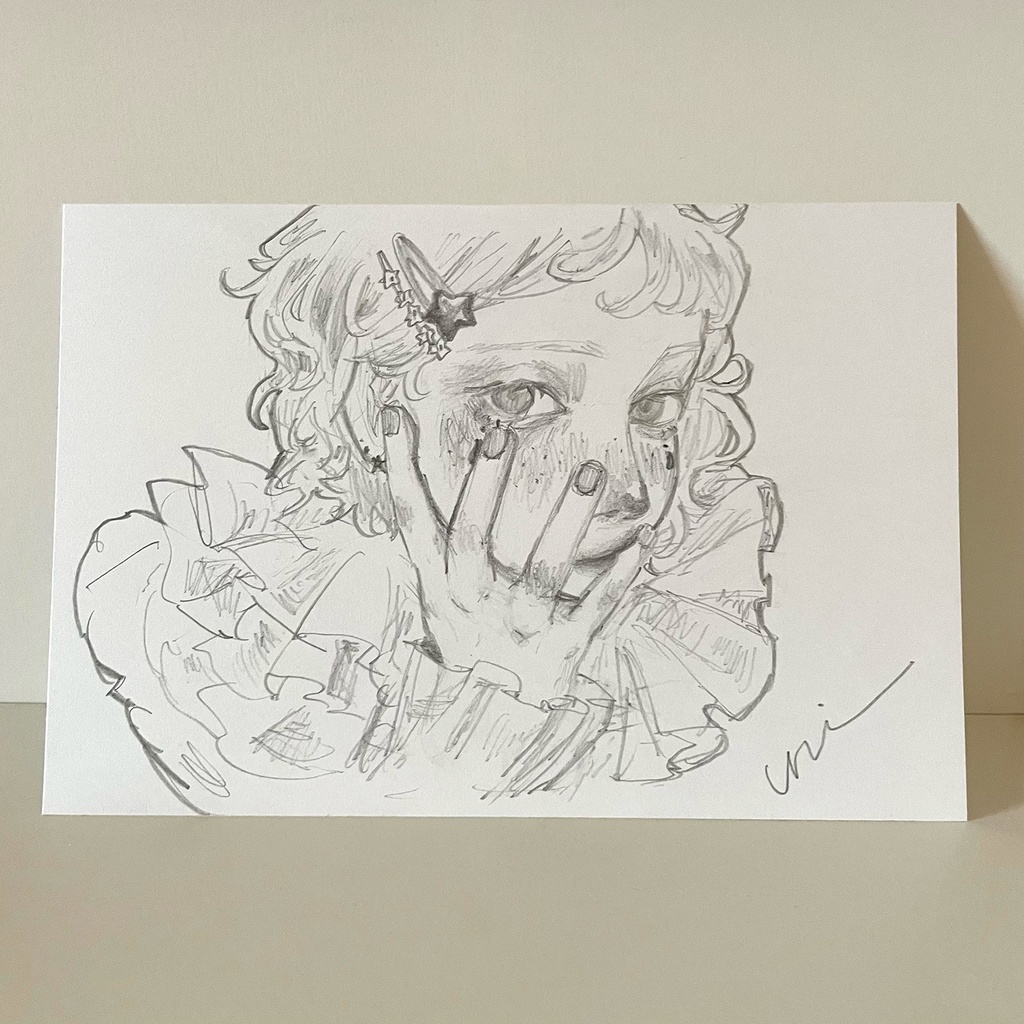 原画 postcard