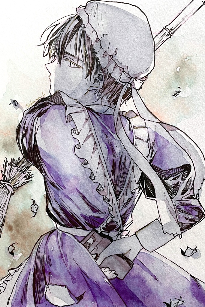 【ドローイング原画】一掃