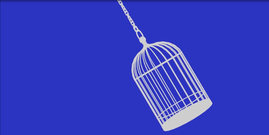 揺れる鳥かご BB素材