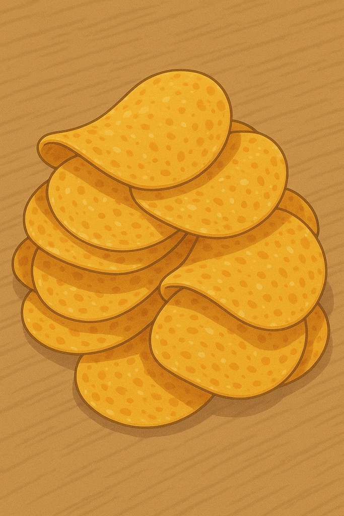 ザクザクしたものを食べる音