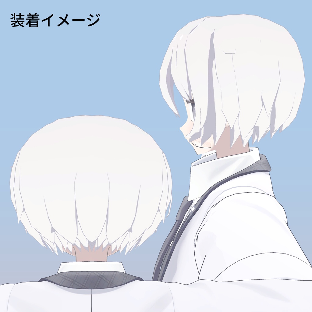 プラチナ用ショートヘア