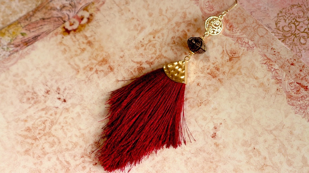 【鬼滅】童麿イメージ＊片耳イヤリング/ピアス