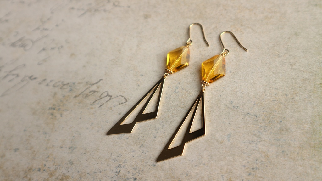 【鬼滅】善逸イメージ*イヤリング/ピアス