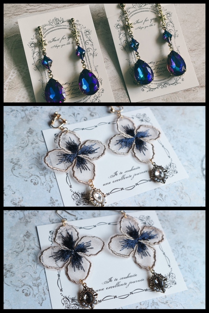 【twst】ヴィル様イメージ＊イヤリング/ピアス