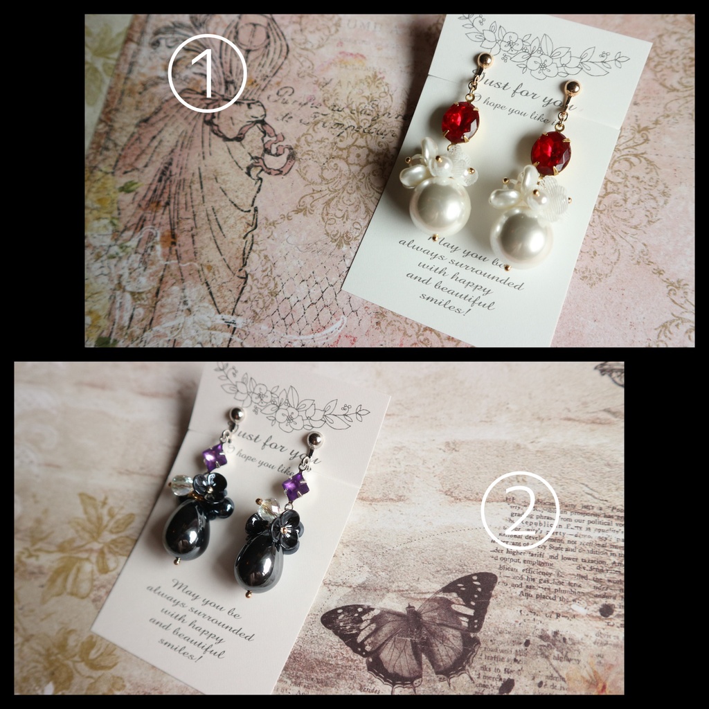 【第五人格】調香師イメージ*イヤリング/ピアス