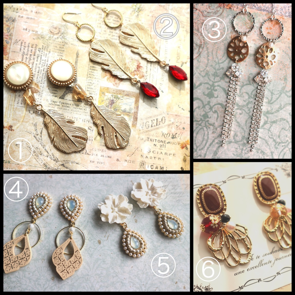 【twst】スカラビア各種*イヤリング/ピアス