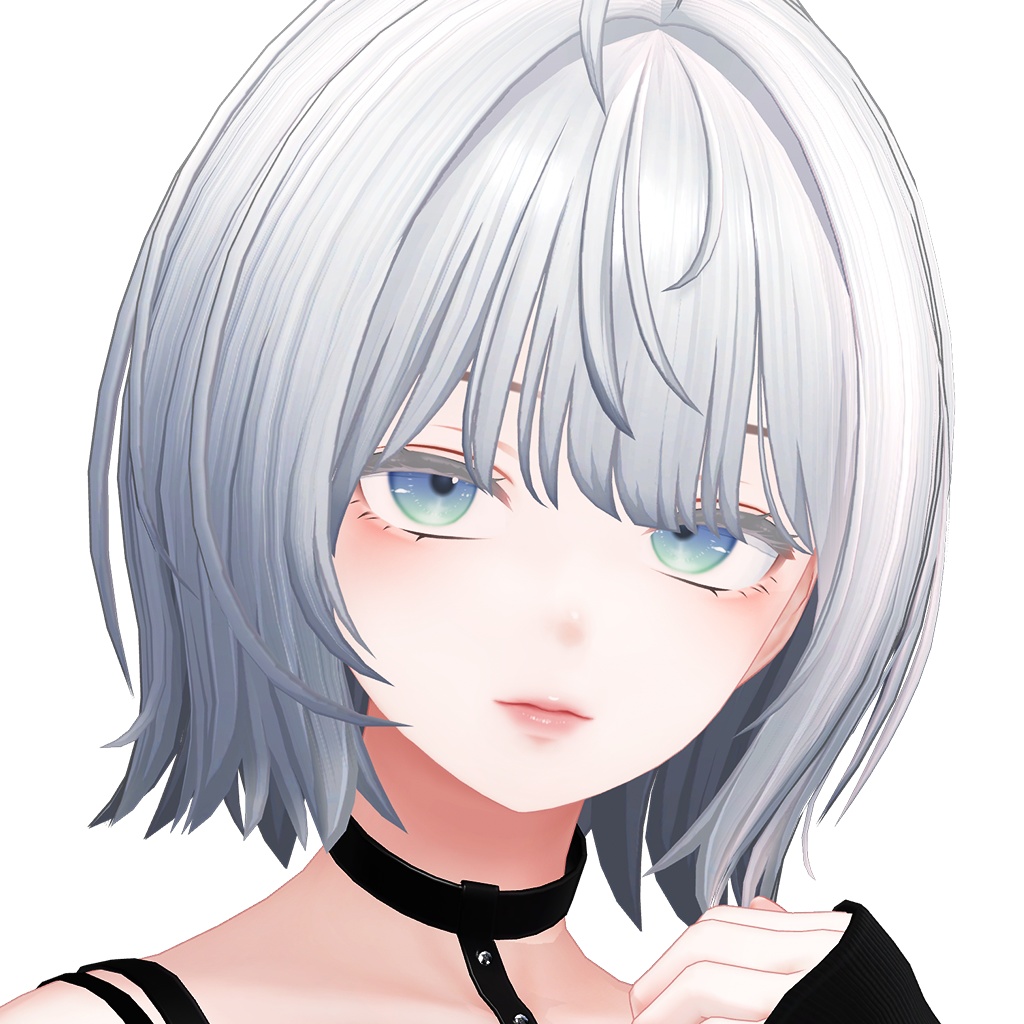 【10 avatars / VRC Hair】Charm Short Hair