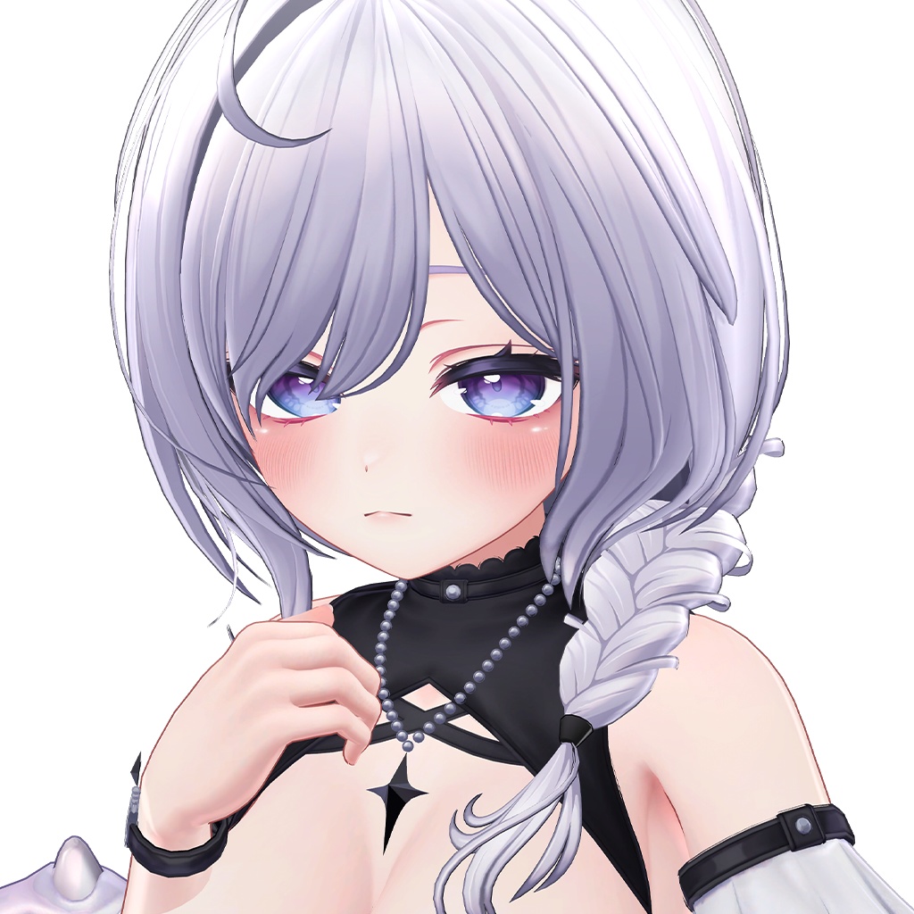 【12 avatars / VRC Hair】Flow Braid Hair