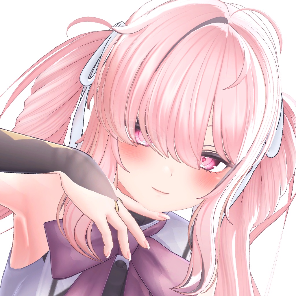 【12 avatars / VRC Hair】Mimi Twintail