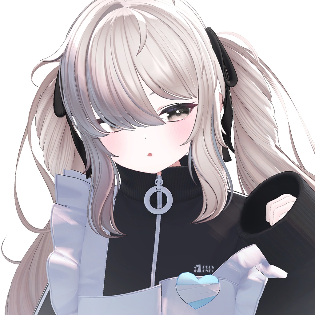 【12 avatars / VRC Hair】Mimi Twintail