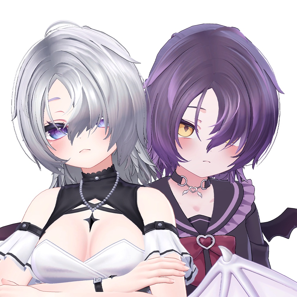 【12 avatars / VRC Hair】Downer Half Up Hair