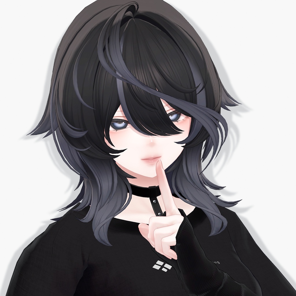 ✨Sale~5/11✨【 9 avatars / VRC Hair 】Layered Wolf Hair