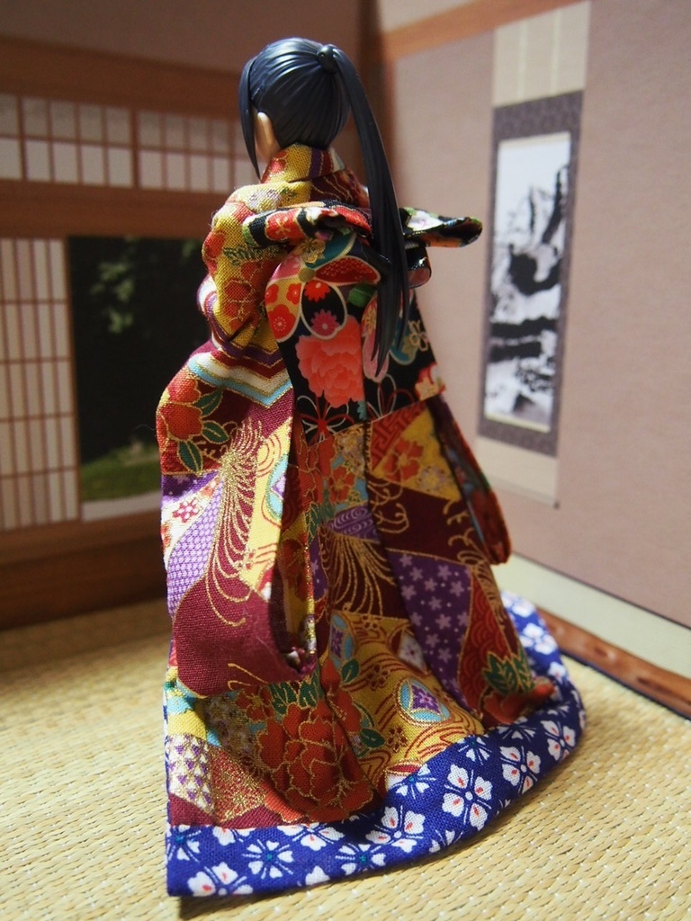 打掛着物 赤系 布服 メガミデバイス フレームアームズ ガール FA:G 武装神姫 花魁 お姫様