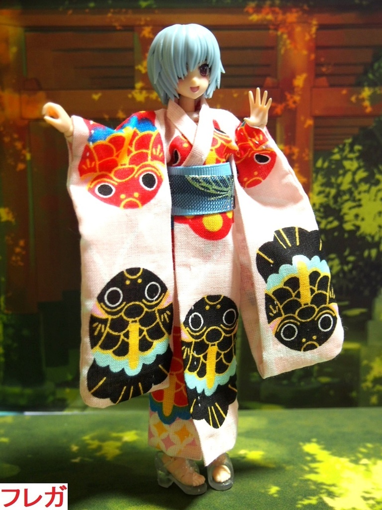 振袖浴衣 金魚 布服 フレームアームズ ガール FA:G ブロッカーズFIORE プリムラ 着物 30ms