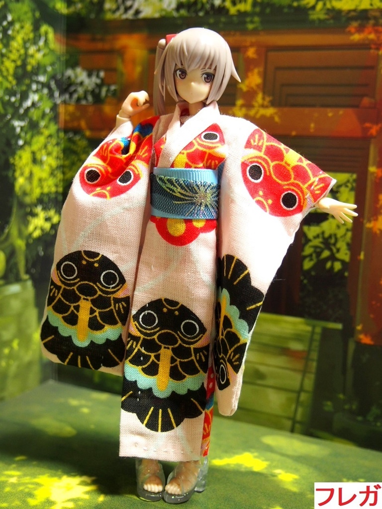 振袖浴衣 金魚 布服 フレームアームズ ガール FA:G ブロッカーズFIORE プリムラ 着物 30ms